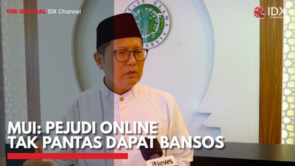 MUI: Pejudi Online tak Pantas Dapat Bansos