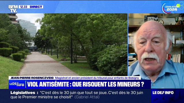 Viol à Courbevoie: C'est rare d'aller en prison à 13 ans mais rien ne l'interdit , explique Jean-Pierre Rosenczveig (magistrat)