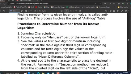 Antilogarithm Concept-antilog table-Grade 9-how to find antilog