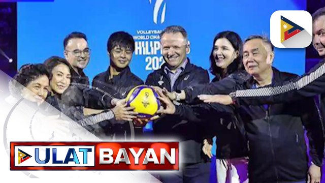 Solo hosting ng bansa sa 2025 FIVB Men's Volleyball World Chanpionnships, pormal nang inilunsad