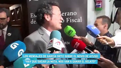Los mensajes de García Ortiz sobre el novio de Ayuso: «Hay que sacar la nota, nos van a ganar el relato»