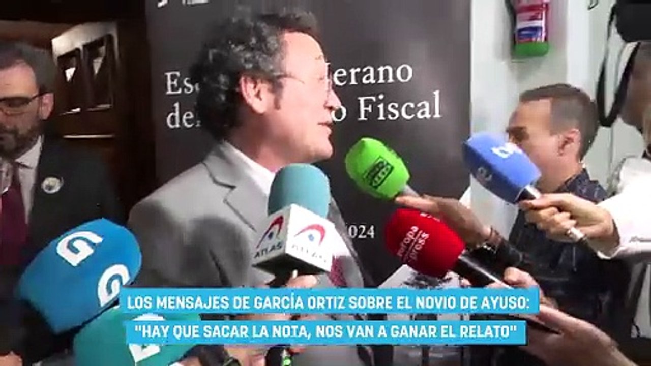 Los mensajes de García Ortiz sobre el novio de Ayuso: «Hay que sacar la nota, nos van a ganar el relato»