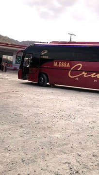 Al Muslim Daewoo Bh120F Bus Departures Karachi From Khuzdar Sha Shan Hotel My Travel Bus Shandar Road Bullet Bus #travelphotography #travelling