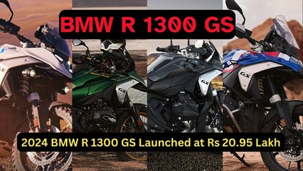 BMW R 1300 GS _ Rs 20.95 L _ New Look & Options _ CarBikez