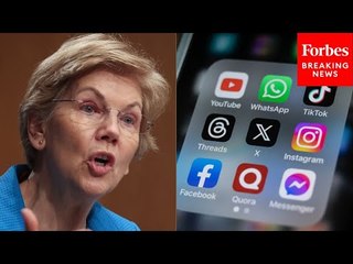 Elizabeth Warren Demands Congress Take Action As Surgeon General Calls For Social Media Warnings