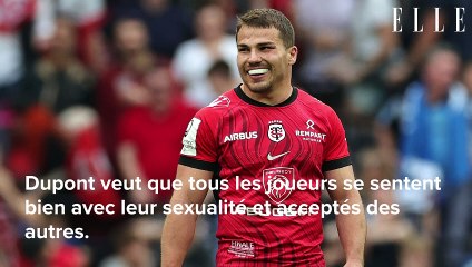 Le rugbyman Antoine Dupont s’engage contre l’homophobie en Une du magazine « Têtu »