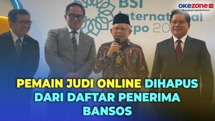 Video herunterladen: Wacana Pemain Judi Online dapat Bansos, Wapres: Harusnya Dihapus dari Penerima Bansos