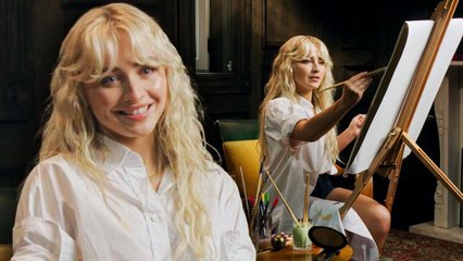 Sabrina Carpenter Shares Intimate Self-Portrait 🎨