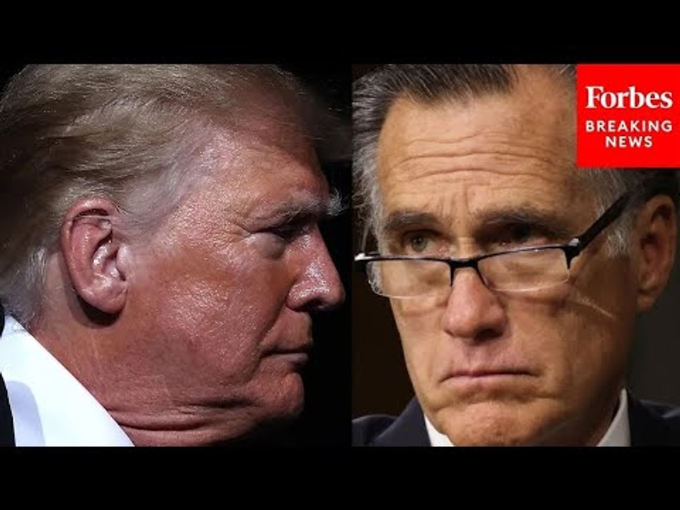 Mitt Romney Reacts To Fellow GOP Senators Singing 'Happy Birthday' To Trump