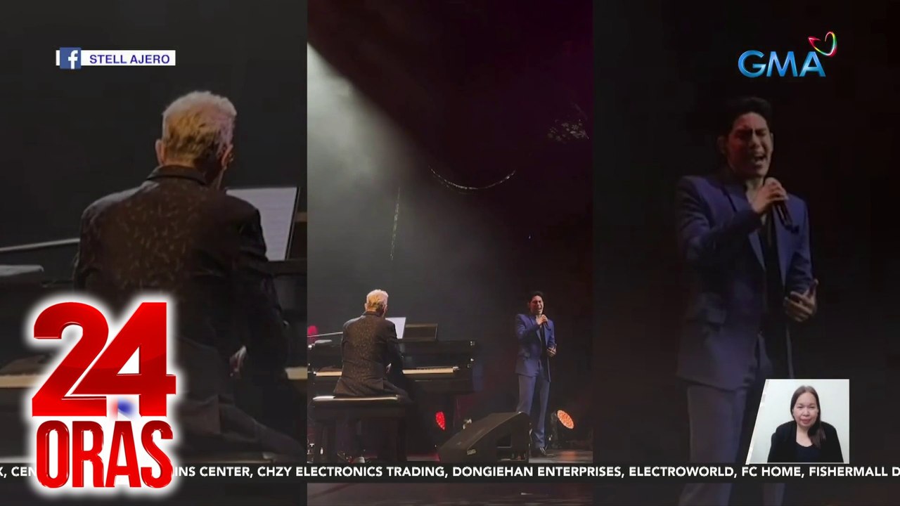 SB19 Stell, nag-perform on stage kasama si David Foster | 24 Oras