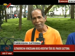 Caracas | Ciudadanos opinan que ultra derecha venezolana busca desestabilizar el país