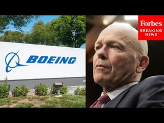 JUST IN: Boeing CEO Faces Intense Grilling Before Senate Homeland Security Committee