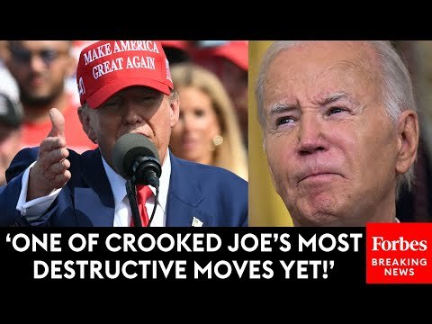 BREAKING NEWS: Trump Excoriates Biden's New Executive Immigration Action At Rally In Wisconsin