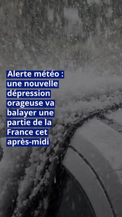 Alerte météo : une nouvelle dépression orageuse va balayer une partie de la France cet après-midi