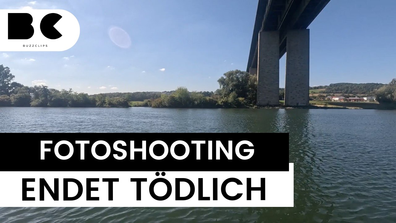 Rheinfelden: frau lässt für ein foto ihr leben