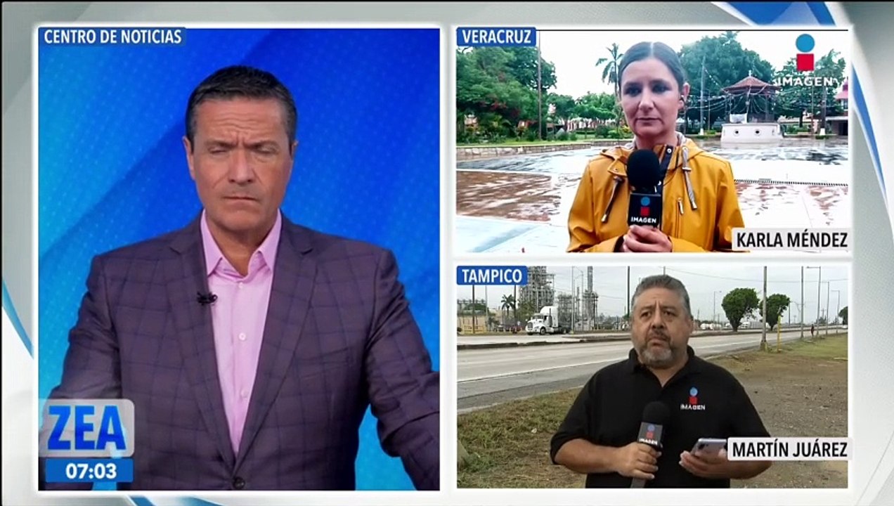 Aplican el Plan DN-III-E en Tampico, Tamaulipas, por el paso de la tormenta tropical Alberto