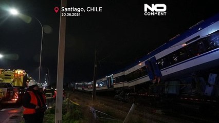 Grave incidente ferroviario in Cile, almeno i due morti