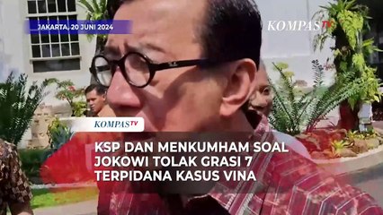 Jokowi Disebut Tolak Grasi 7 Terpidana Kasus Vina, Ini Respons Menkumham dan KSP