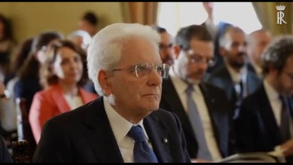 Il Presidente Mattarella all'Accademia dei Lincei