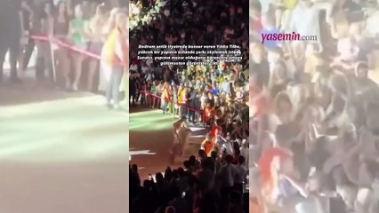 Yıldız Tilbe güvenliğin engeliyle karşılaşınca şaştı kaldı! Antik tiyatroda olanlar oldu