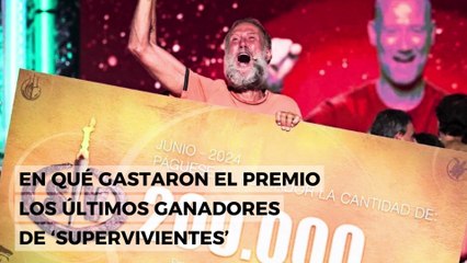 De Pedro García Aguado a Sofia Suescun: en qué gastaron el premio los últimos ganadores de 'Supervivientes'