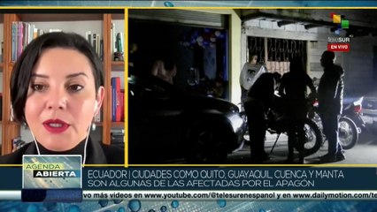 ¡Mega apagón! Colapsó el servicio electrico en Ecuador