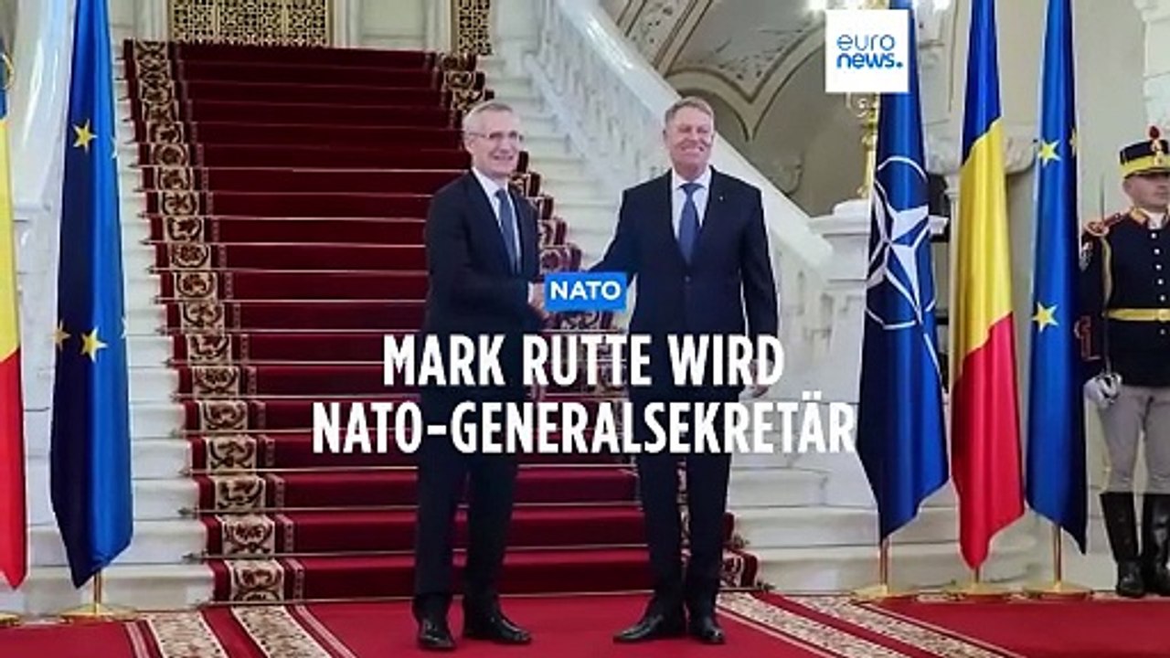 Iohannis zieht Kandidatur zurück: Rutte wird nächster NATO-Chef