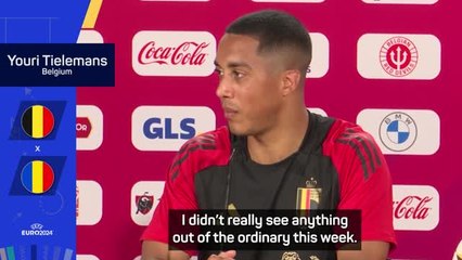 Download Video: Tielemans backs 'motivated' Lukaku to deliver against Romania