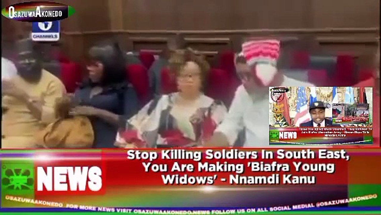 Stop Killing Soldiers In South East, You Are Making 'Biafra Young Widows' - Nnamdi Kanu ~ OsazuwaAkonedo
