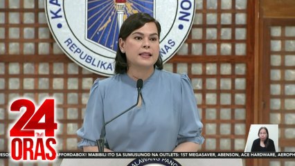 24 Oras Part 4: Tugon ni VP Sara matapos mag-resign; naging guro sa tulong ng 4Ps; SoKor foodtrip, atbp.