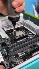 Intel i5-13600KF with RTX4060TI #pcbuild ASMR #shorts