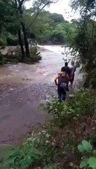 Video: “¡Mi hijo, ayuda!”, gritó el padre de uno de los fallecidos en un río de Guatemala