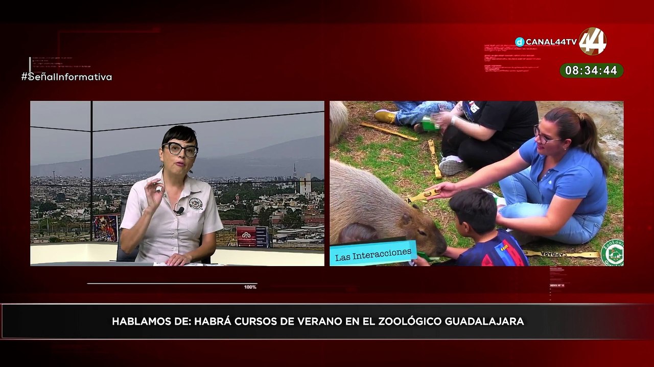 Dánae Vázquez  invita a los cursos de verano en el Zoológico Guadalajara