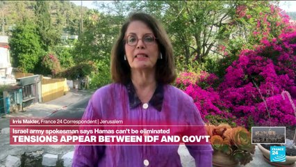 Israel: Tensions appear between govt and IDF as army says Hamas cannot be eliminated