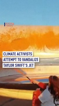 Two Just Stop Oil protestors reportedly vandalize Taylor Swift’s jet