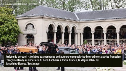 PHOTOS Etienne Daho, Sheila, Nolwenn Leroy, Laurent Voulzy... ils étaient tous là pour l'adieu à Françoise Hardy