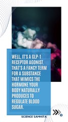 Semaglutide - A Diabetes Medication Explained | Science Samhita #semaglutide