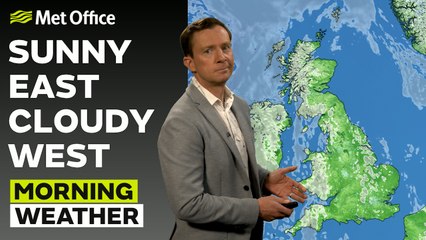 Met Office Morning Weather Forecast 21/06/24 – Fine weather in the east