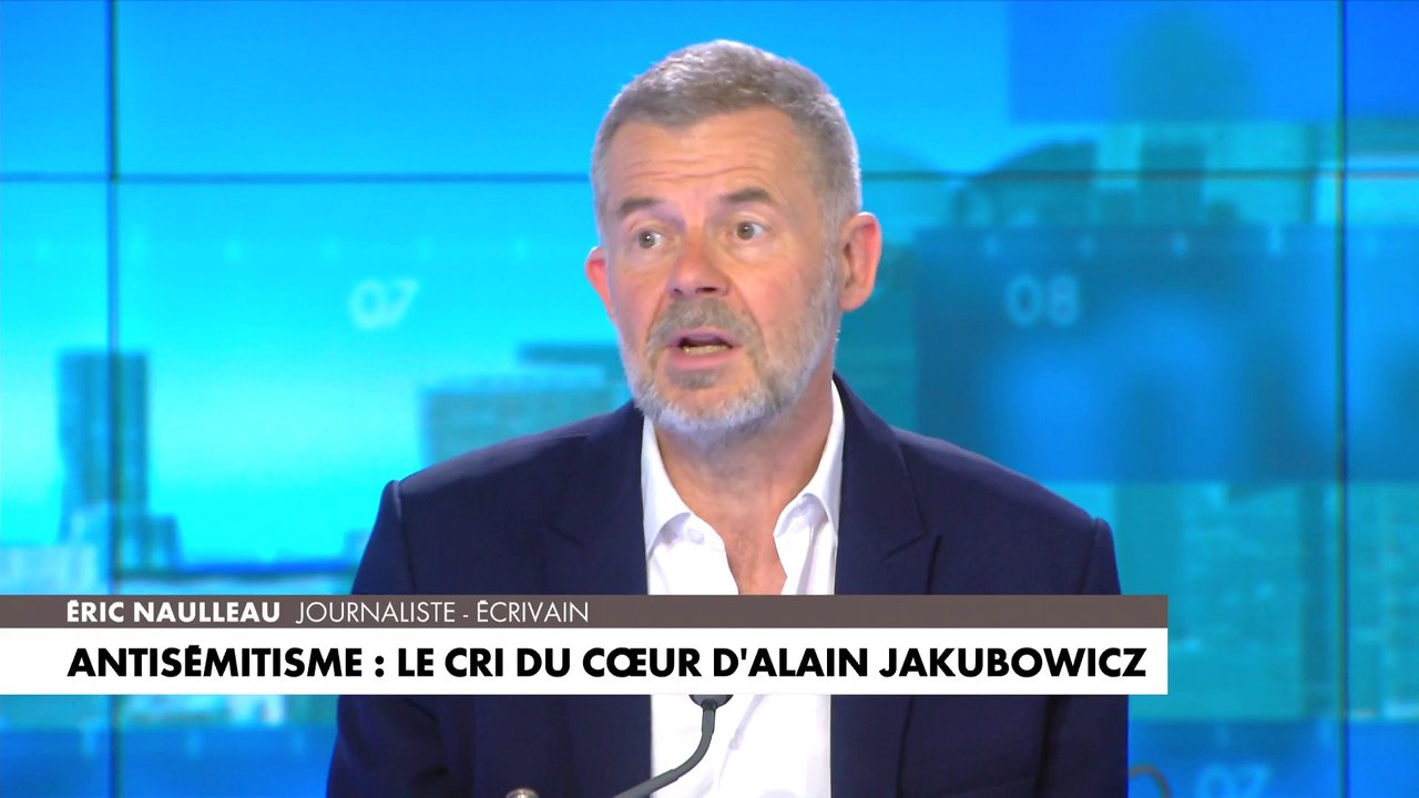 Pour Éric Naulleau, il y a une France qui dit : «qui touche un Juif touche une République française»