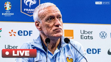 Suivez en direct la conférence de presse de l'Equipe de France avec Didier Deschamps et Antoine Griezmann !