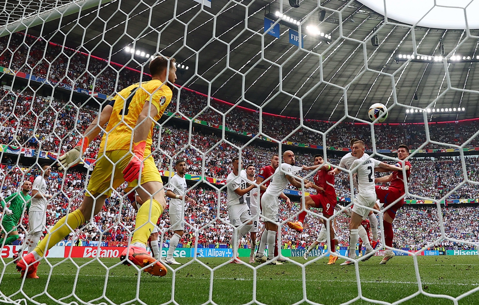 Slovenia 1 Serbia 1