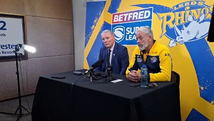 Leeds Rhinos Press Conference: Hetherington & Blease Discuss Coach Rohan Smith's Departure 🏉