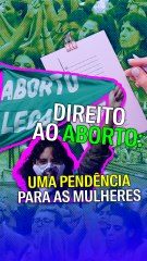 Direito ao aborto: uma pendencia para as mulheres
