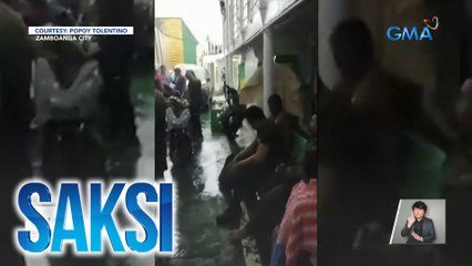 4 na sundalo at 2 sibilyan, nasagip mula sa tumaob na bangka | Saksi