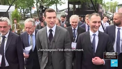 Francia: Jordan Bardella se juega la carta de la política exterior previo a las elecciones