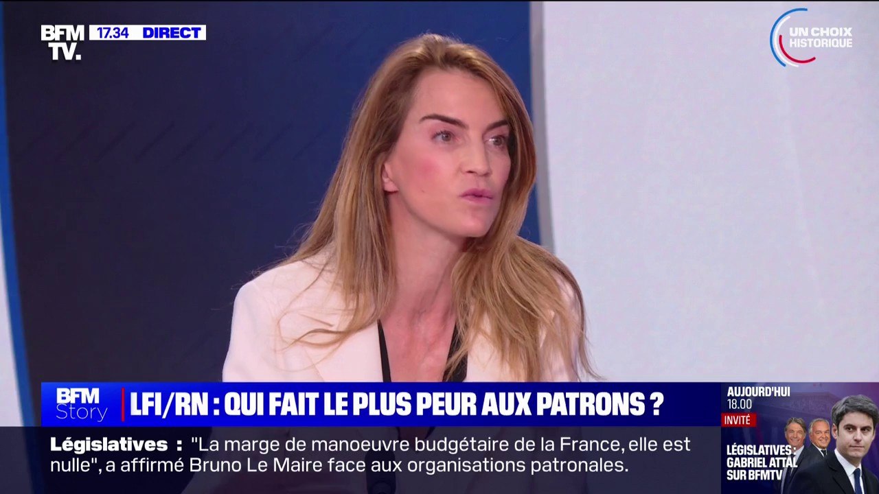 Félicité Herzog (candidate divers droite aux élections législatives à Paris): "Le jour où on augmente brutalement les salaires, nous allons être sanctionnés très durement par les marchés financiers"