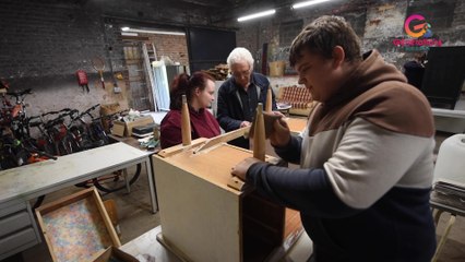 Générations solidaires : Atelier bois de Vivegnies