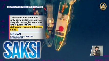 下载视频: Chinese Foreign Ministry, sinabing mga Pilipino ang nambangga sa Chinese ships| Saksi