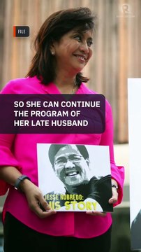 Is Leni Robredo running in the 2025 polls?