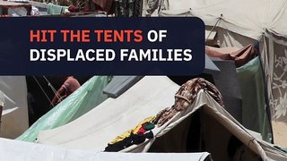 Israeli tanks push deeper into Rafah, forcing people to flee again